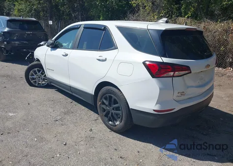 2022 Chevrolet Equinox Awd Ls from USA, damaged, VIN 3GNAXSEV7NS174008